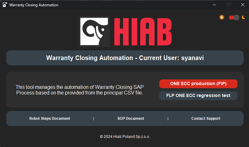 Warren — Warranty Closing Automation